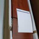 Really Good Stuff Classroom Mail Center with Paper Holders - 1 Mail Center, 2 Wire Racks (Mahongany)