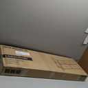 SONGMICS Dresser for Bedroom, Chest of Drawers, Steel, MDF, 5 Non-Woven Fabric Drawers, Storage Organizer Unit, Closet, Entryway, Ink Black and Ebony Black ULGS322B01S