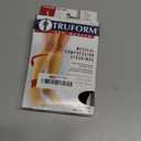 Truform 30-40 mmHg Compression Stockings for Men and Women, Knee High Length, Closed Toe, Black, X-Large