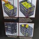 Tourna Ballport Tennis Ball Hopper Holds 80 Balls Durable and Lightweight