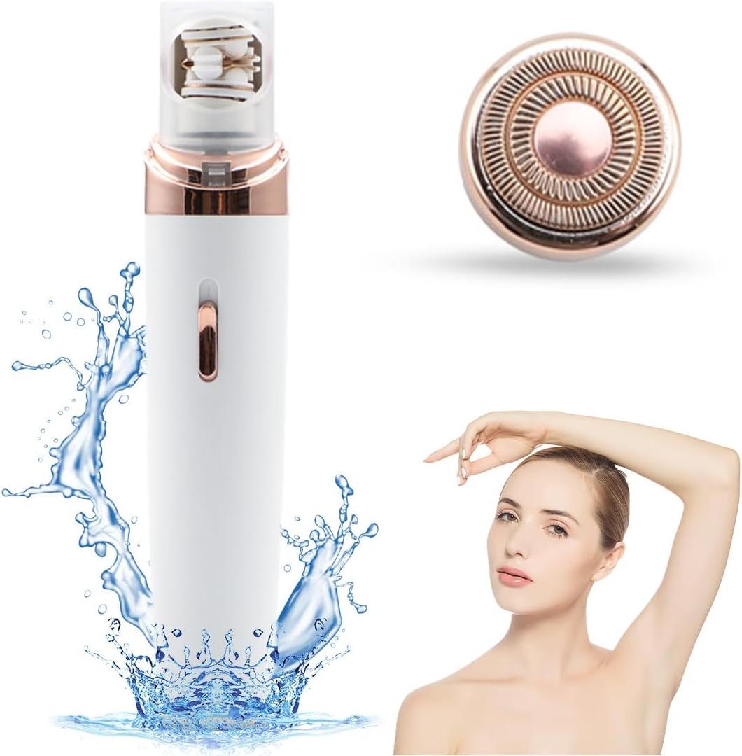 Pluxy Epil Pro 3.0 Women Face Epilator, 2025 New Pluxy Facial Hair Removal for Women, Body Hair Trimmer, for Face, Hand, Legs, Underarms, Cordless and Portable(White/1pcs)