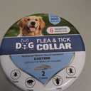 Dog Flea Collar, Flea Collars for Dogs, Natural Flea Tick Collar, 8 Months Protection, Adjustable Size, 2P