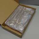 Shimeyao 10 Pack Champagne Bronze Cabinet Pulls 5"(128 mm) Hole Center Vintage Bronze Cabinet Pulls Handles Drawer Handles Closet for Kitchen Bathroom Drawer Dresser Pull Hardware Hole Center