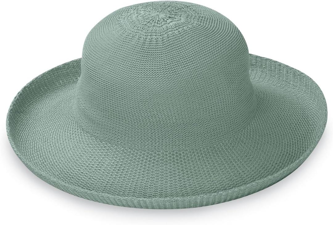 Wallaroo Women's Victoria Sun Hat | Packable Design, Adjustable Sizing, Sophisticated Style (Teal)