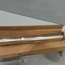 Ivilon Drapery Window Curtain Rod - End Cap Style Design 1 Inch Pole. 48 to 86 Inch Color Warm Gold