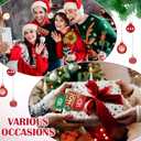 Kosiz 40 Pcs Christmas Party Photo Picture Props Elves Booth Party Gifts Decorations Bulk Holiday Photo Booth Props Supplies Stickers Bulk Christmas Stocking Stuffers Gifts Birthday Favors