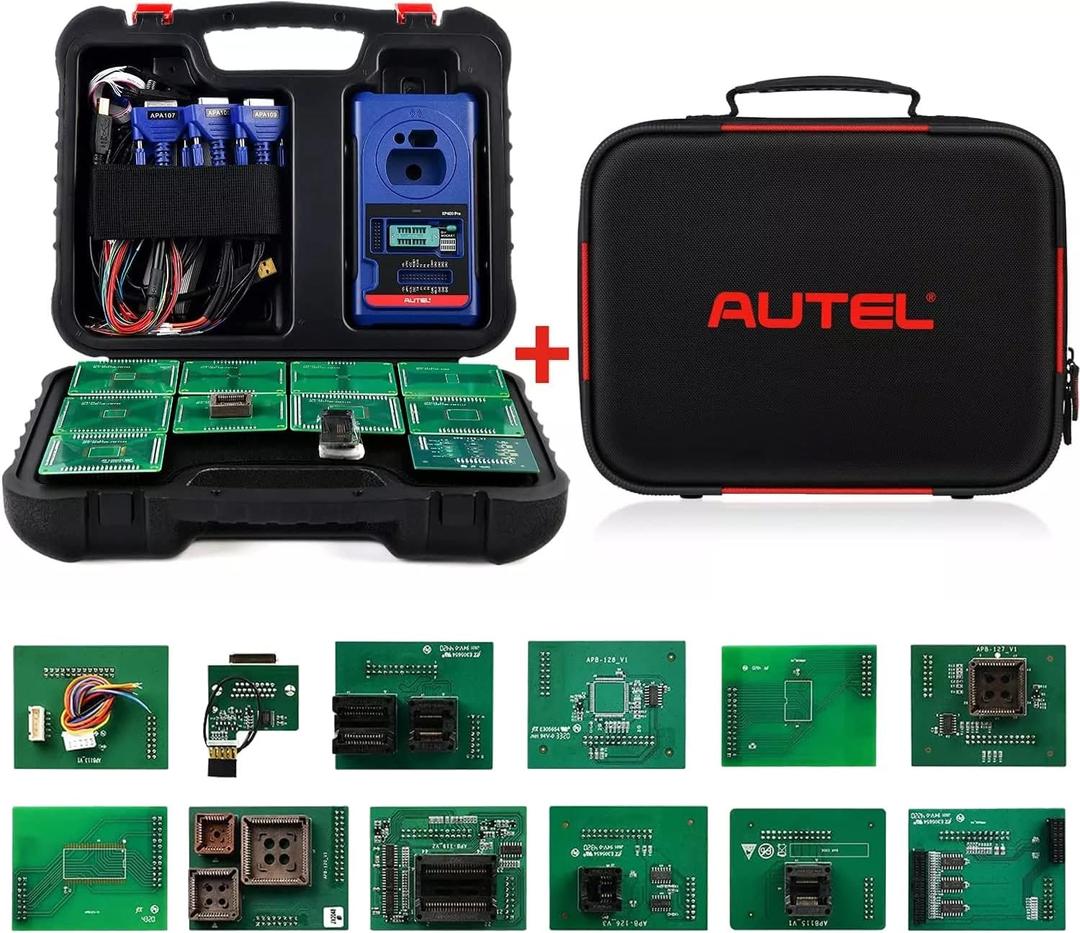 Autel XP400Pro Advanced Key Programmer - All-in-One EEPROM & MCU Chip Programming Tool, Compatible with IM508 and IM608 Platforms, 3,000+ Chip Coverage for Locksmiths and Automotive Professionals, 	Corded Electric, 4.4 pounds