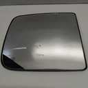 Youxmoto Towing Mirror Glass Passenger Right Side, Fit For Dodge Ram 1500 2500 3500 Truck 2009 2010 2011 2012 2013 2014 2015 2016 2017 2018 2019 2020, Heated Upper Mirror Glass;Fit 68067726AA