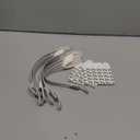 Command Cord Bundlers, Damage-Free Hanging Cord Organizer, No Tools Cord Bundler for Hanging Electrical Cables of Christmas Decorations, 6 Gray Cord Bundlers and 12 Command Strips | Cord Organizer, No Tools, Cord Bundler, 12