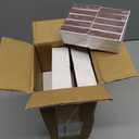 100PCS Blank Match Boxes, 2.25 x 1.42 x 0.59in Bulk Blank Matchboxes DIY White Storage Containers Holders with Double-Sided Striker for Guests Wedding Bridal Shower Baby Shower (No Matches Included)