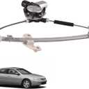 Rear Right Passenger Side Power Window Regulator with Motor Assembly Compatible for Honda Accord 2003-2007 Replacement 72710-SDA-A01, 72710-SDC-A01, 748-045