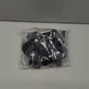 Ice Cleats for Shoes and Boots,Silicone Crampons,11 Stainless Shoe Spikes for Snow and ice,Heavy Duty Traction for Hiking,Climbing &Mountaineering,Ice Fishing (Ultra-Cold -45C, Easy On/OffUnisex) (Small)