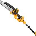 2 IN 1 Cordless Pole Saw and 8 Inch Chainsaw for Dewalt 20V Battery, Electric Pole Saw for Tree Trimming Pruning, Low-Kickback, Auto Oiling, 15 Ft Max Reach(Battery Not Included)