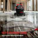 Shop-Vac 5430112 Wet/Dry Vacuum, 4 Gallon, 4 Peak HP, 1-1/4 Inch Diameter x 6 Foot Hose, 10 Foot Cord, Ideal for Jobsite, Garage, Workshop & Home