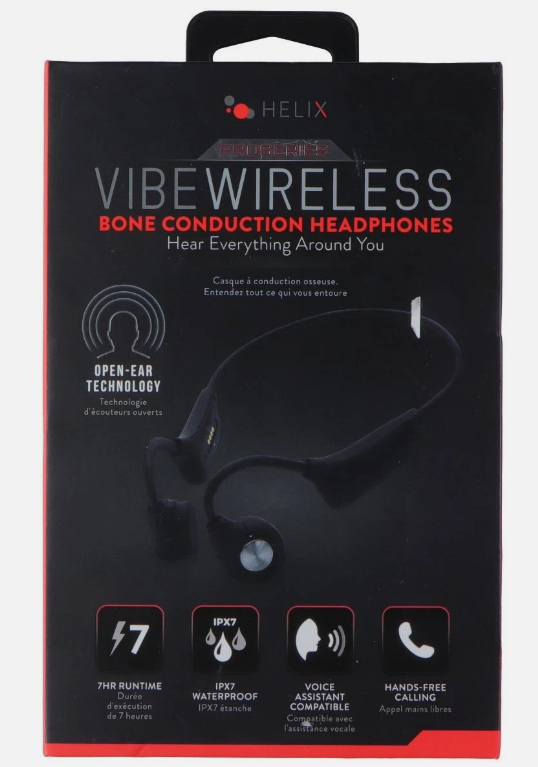 Helix,Vibe Wireless,Bone Conduction Headphones