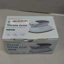 PIOMATIC Travel Iron Mini with Steam for Clothes with Dual Voltage, Portable Mini Ironing Machine with Non-Stick Soleplate, Small Iron for Sewing, Quilting and Handcraft