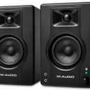 M-AUDIO BX3BT Pair 3.5" Studio Monitors and PC Speakers with Bluetooth for Recording and Multimedia with Music Production Software