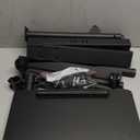 Projector Stand Tripod with 2 Shelves, Mobile Desk on Wheels Adjustable Height from 45" to 64", Rolling Laptop Stand Cart with Wheels for Couch, Bedside, Meeting