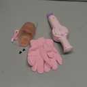 Fog Bubble Machine,Elastic Smoke Bubble Machine,Rechargeable Automatic Smoke Bubble Maker,Colorful Lights & Music,Magic Fog Bubble Wand Summer Christmas Birthday (A-Pink)