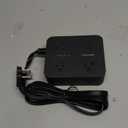 Power Strip Surge Protector, HANYCONY 5Ft Ultra Thin Flat Extension Cord with Multiple Outlets, 8 Widely Outlet Extender 4 USB Ports(2 USB C), 1080J Wall Mount for College Dorm Room Essentials Black