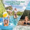 CCP420 Pool Filter Replaces Pentair Clean and Clear Plus 420, PCC105-PAK4, Ultral-A6, Unicel C-7471, R173576, Filbur FC-1977, 817-0106, 178584, 570-0425, 4X105 sq. ft. Cartridge, L x OD: 26"x7"