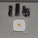 Android 14 TV Box 2025, LEFFOT M2 Plus 4K UHD Streaming Device for TV, with Google Play, Voice Remote, 2.4G&5G WiFi 6, BT 5.4, HDR10, 3D, Smart TV Box for Home TV Netflix YouTube (4GB-128GB)