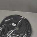 VEVOR Garage Door Threshold Seal Strip, 20 FT Universal Garage Door Floor Seal Strip with Adhesive, Garage Door Bottom Weatherproof Strip, Upgraded Thick PVC DIY Weather Stripping Replacement, Black (20 Ft)