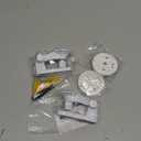 Wall Mount Only Compatible with Ring Pan-Tilt Indoor Cam (2024 Release), 180°Adjustable Camera Mounting Bracket for Indoor/ Outdoor to Get The Best View, Replacement for The Fixed Original Stand, 2 Pack