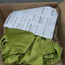 Olive Green Velvet Curtains 84 inches - Lime Thermal Insulated Window Drapes for Living Room, Back Tab Luxury Home Decor Curtains for Bedroom Sliding Door, W52 x L84, 2 Panels