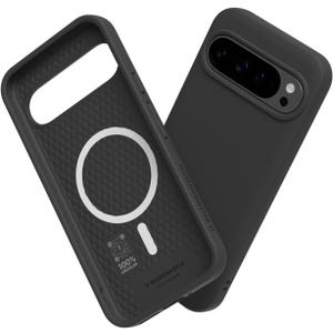 RhinoShield SolidSuit MagSafe Compatible Case for Pixel 9 Pro XL | Strong Magnetic, Military Grade Drop Protection, Classic Design, Wireless Charging, Slim Profile