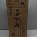 ChooChoo Bathroom Wall Cabinet, Over The Toilet Space Saver Storage Cabinet, Medicine Cabinet with 2 Door and Adjustable Shelves, Cupboard (Espresso)