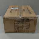 BOBOMOMO 24" Traditional Farmhouse Table Lamp Set of 2, Vintage Resin Lamps for Living Room Bedroom, Rustic Nightstand Lamp with Linen Shades, Retro Black Table Lamps for Living Room, Bedroom, Office