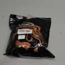 ENTRANCED STYLES Ginger Wig with Bangs Ginger Wavy Wigs for Women Long Orange Wig Heat Resistant Synthetic for Daily Cosplay Party(26inch Orange)