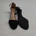 Women Open Toe Low Chunky Short Heels Ankle Strap Block Heel Sandals Party Dress Wedding Pump Shoes 11