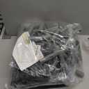 50 x 50 inch Baby Playpen with Mat Small Playpen for Babies and Toddlers Baby Fence Playards (Dark Gray + Mat)