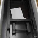 Need Folding Desk - 31 1/2" No Assembly Foldable Small Computer Table,Sturdy and Heavy Duty Writing Desk for Small Spaces, Black&Black Frame