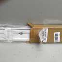 No Drill Cordless Vinyl Mini Blinds,White,32.5" W x 64" H | 1",No Tools,Horizontal Window Blinds,Light Filtering,Indoor Windows