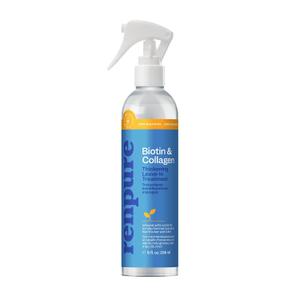Renpure Biotin & Collagen Leave-In Conditioner Treatment, For a Fuller, Thicker Look That Shines, Biotin Hair Spray Leave In Conditioner For Fine, Thin or Limp Hair, Vitamin B7, Collagen - 8 Fl Oz