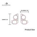 LS Gasket Kit for GM LS Series V8 Engines Fits 4.8L 5.3L 5.7L 6.0L 6.2L Chevrolet GMC Cadillac Pontiac Saab - Includes Oil Pan OS30693R, Front Timing Cover TCS45993 & Valve Cover VS50504R1 Gaskets
