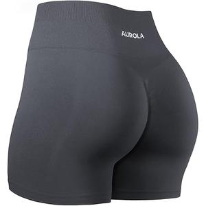 AUROLA Dream Collection Women Workout Shorts High Waist Gym Shorts, Scrunch Butt Seamless Athletic Shorts
S/M