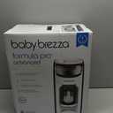 Baby Brezza New and Improved Formula Pro Advanced Formula Dispenser Machine - Automatically Mix a Warm Formula Bottle Instantly - Easily Make Bottle with Automatic Powder Blending, White