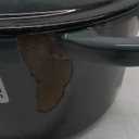 Crock Pot Artisan 5-Quart Round Enameled Cast Iron Dutch Oven  Slate Gray, Heavy-Duty Cookware for Slow Cooking, Roasting, Baking with Lid