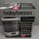 Baby Brezza Bottle Sterilizer and Dryer Advanced 33% Faster - Largest Capacity Steam Sanitizer - Universal Sterilization Machine for All Bottles + Pump Parts - HEPA Air Filter
