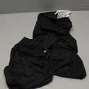 OMKAGI 2 Piece Workout Sets for Women Padded Sports Bra Tank Booty Gym Shorts with Pockets (Small, 284-black White Piping)