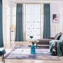 Kemmie Heavy Duty Double Curtain Rods, 36 to 72' Telescoping, Warm Gold, Metal & Aluminum, Wall Mounted