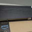 HIGH & MIGHTY 515614 Modern 36" Floating Shelf Holds up to 25lbs, Easy Tool-Free Dry Wall Installation, Flat, Retail Packaging, Black