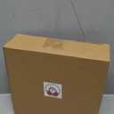 Lily's Home Retro Wall Clock, 9.5 Inch Vintage Design, Silent Non-Ticking Quartz Movement, Battery Operated, Perfect for Kitchen, Living Room, Office, and Indoor Use (Vintage Red)