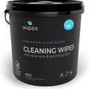 Wipex Gym & Fitness Cleaning Wipes, 400ct Dispensing Bucket with Sanitizing BZK for Hands, Great for Gym, Studios and Fitness Centers 400 Count (Pack of 1)