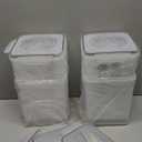 VERONES Large Tall Airtight Food Storage Containers, 10 PACK Plastic Airtight Kitchen & Pantry Organization, Ideal for Flour & Sugar Plastic Canisters with Labels (Black)