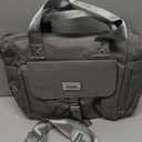 Weitars Lunch Bag for Men Women,Leak Proof Lunch Box for Work,Large Lunch Tote Bag with Removable Shoulder Strap,Insulated Lunch Bag for Picnic Hiking (Gray)